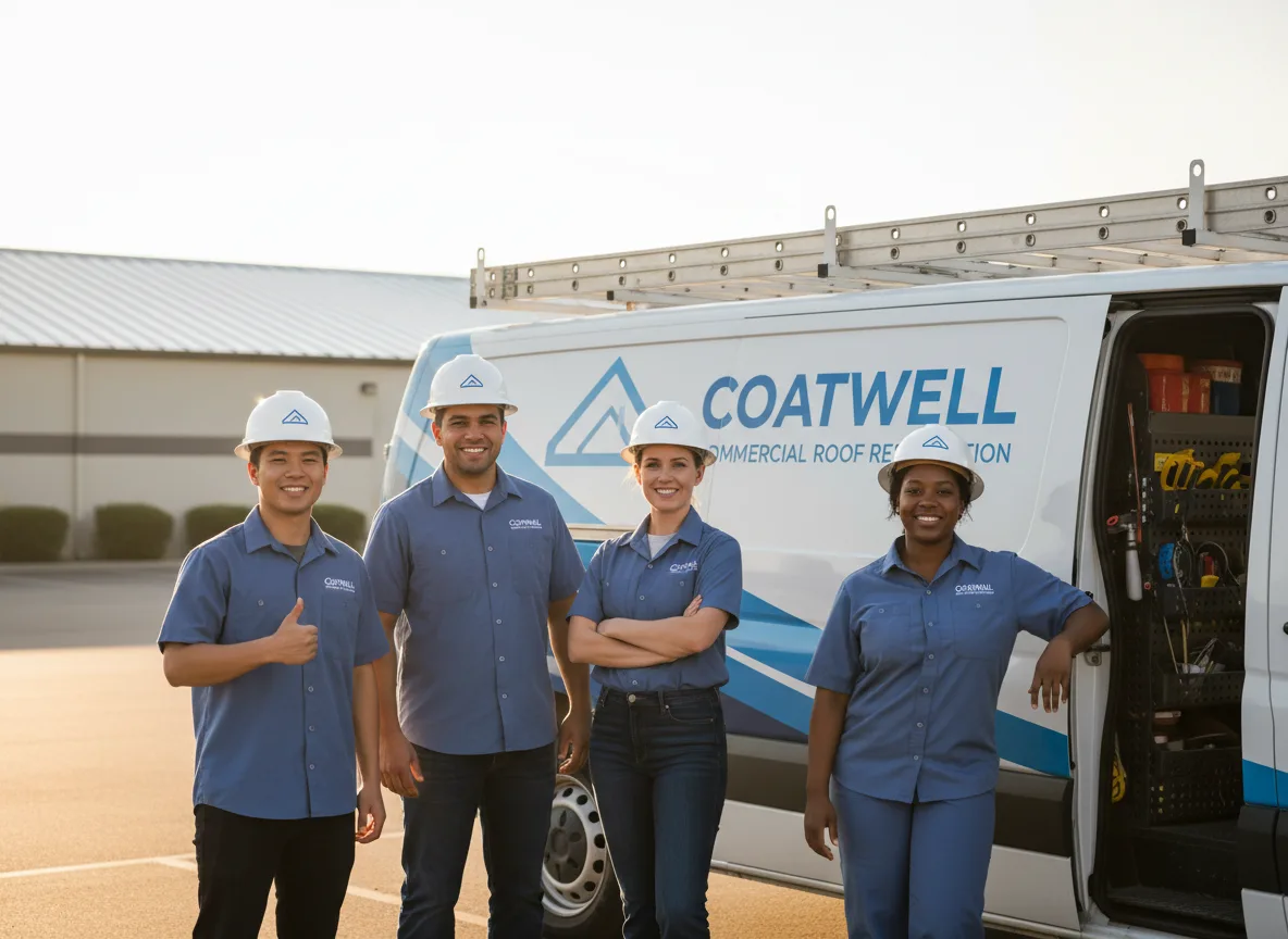 Commercial roof coating company in Dobson, NC
